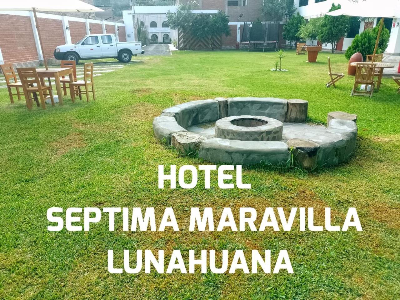 Hotel Septima Maravilla Lunahuaná Exterior foto